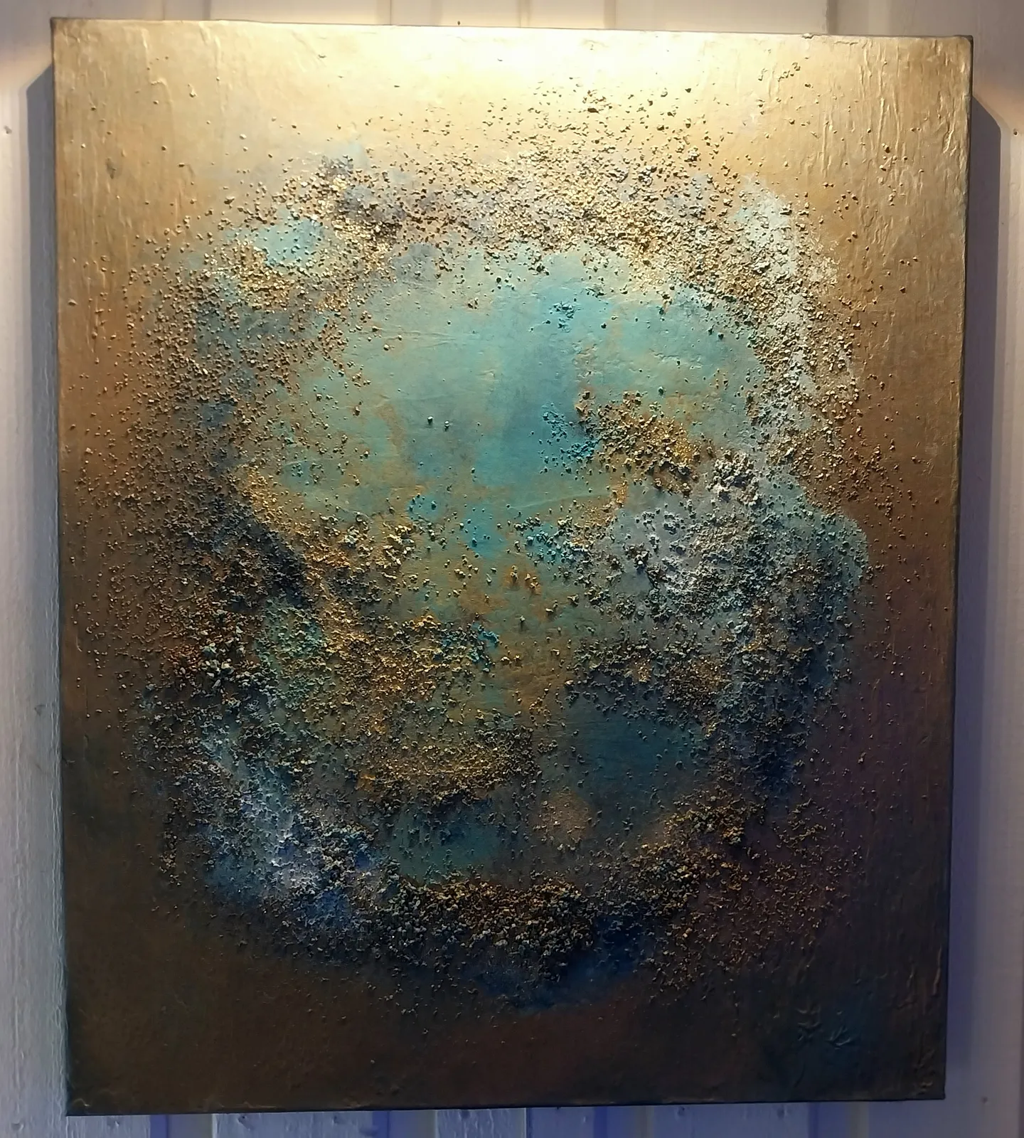 Akrylmålning av Åsa Forslund