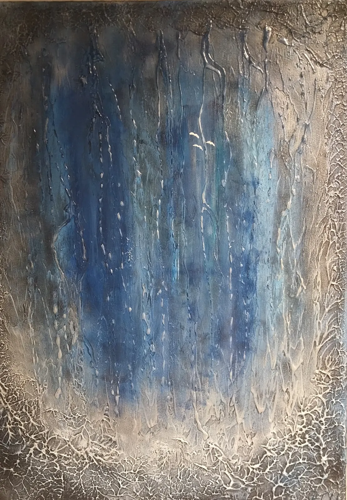 Akrylmålning av Åsa Forslund