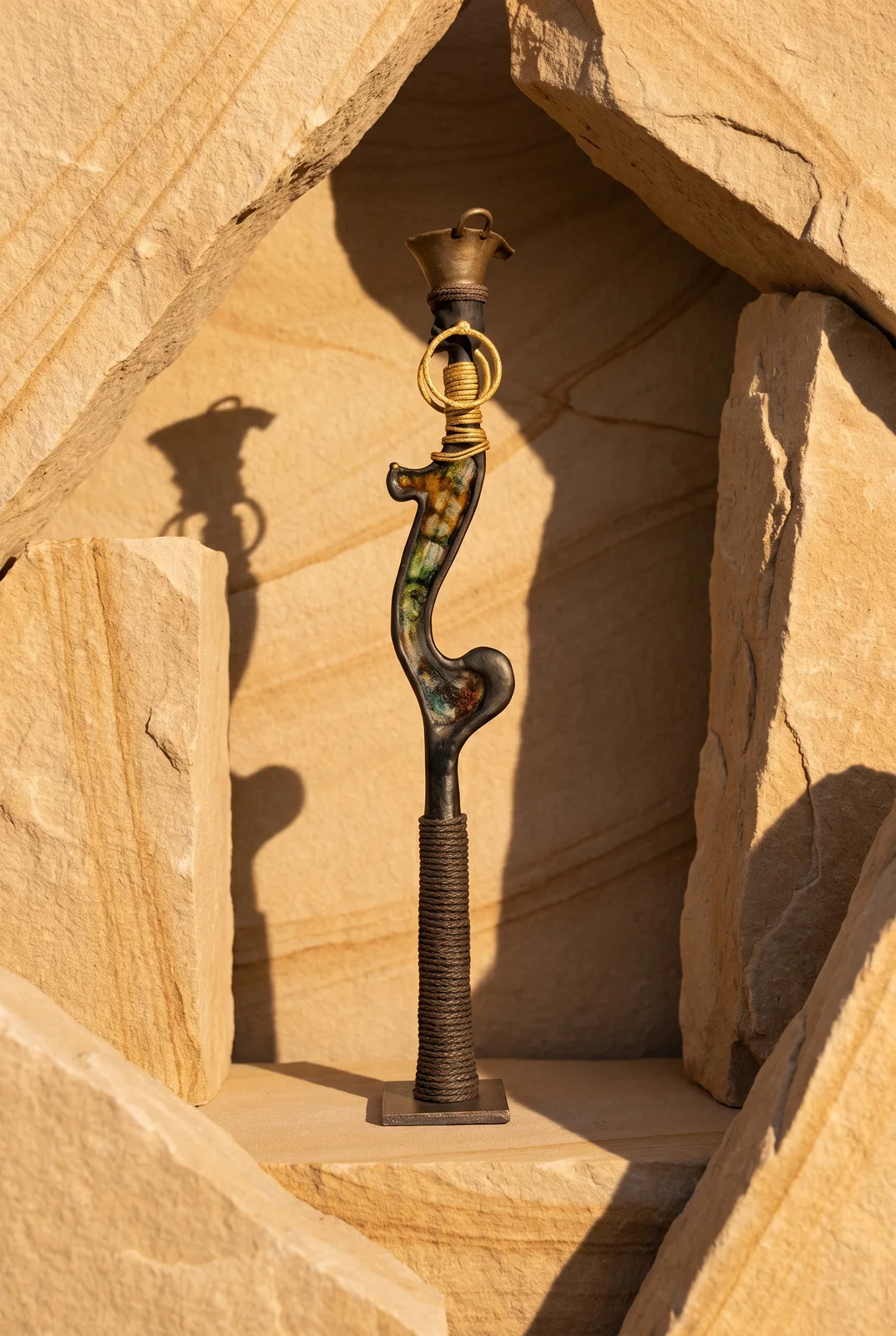 Skulptur IN BALANCE av Elisabeth Ohlström