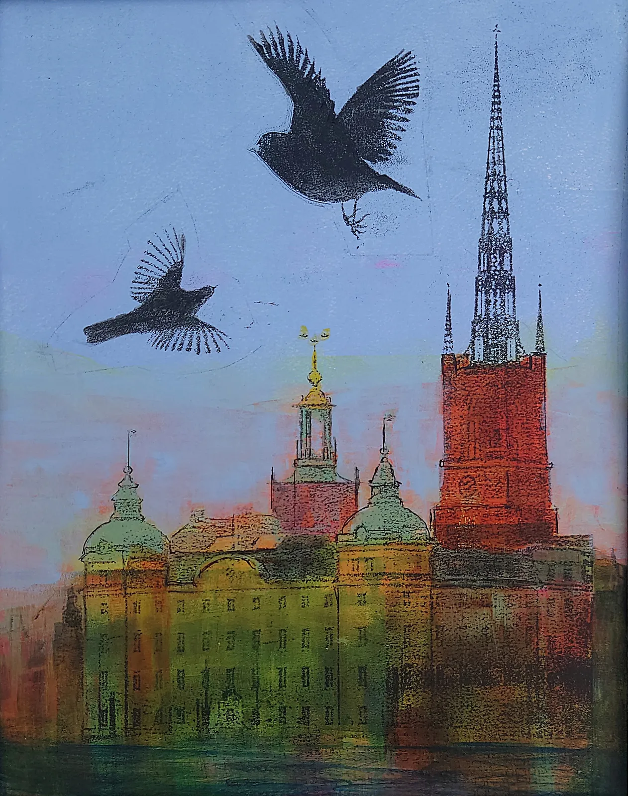 Blackbird II av Eva Högberg