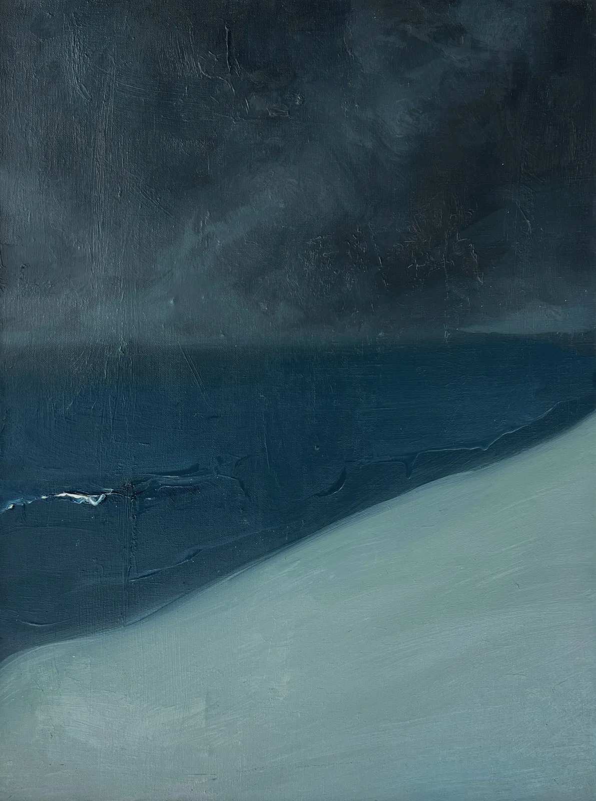 Oljemålning Midnight Tide av Zakhar Shevchuk