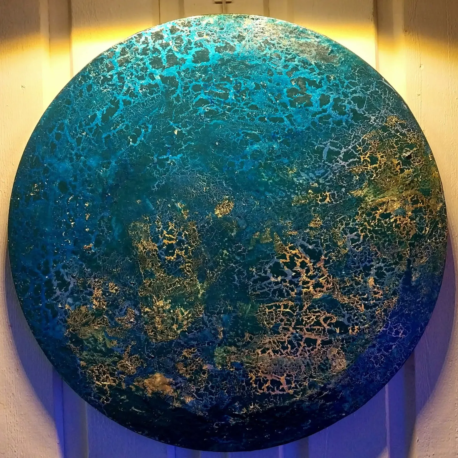 Akrylmålning av Åsa Forslund