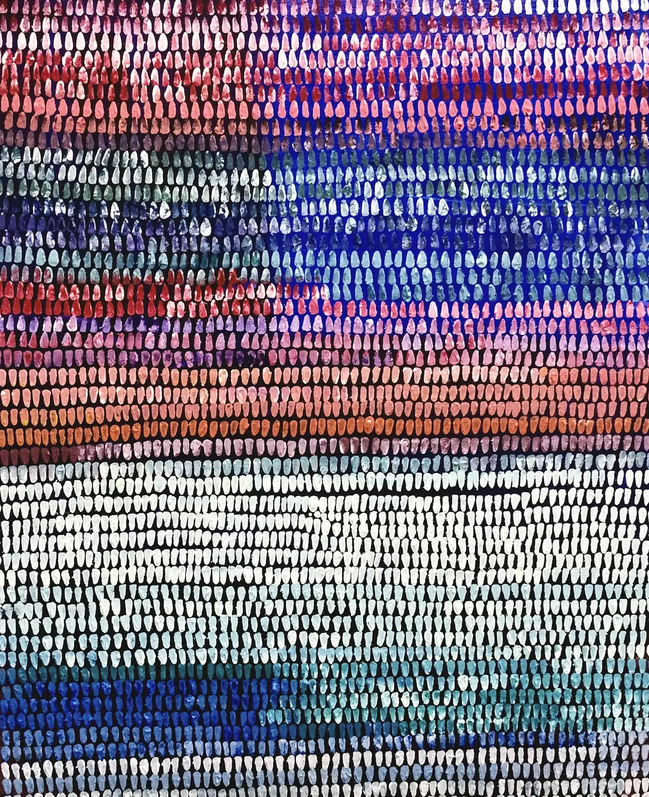 Akrylmålning Glädje fylld av frid av Tatsiana Örnlöv