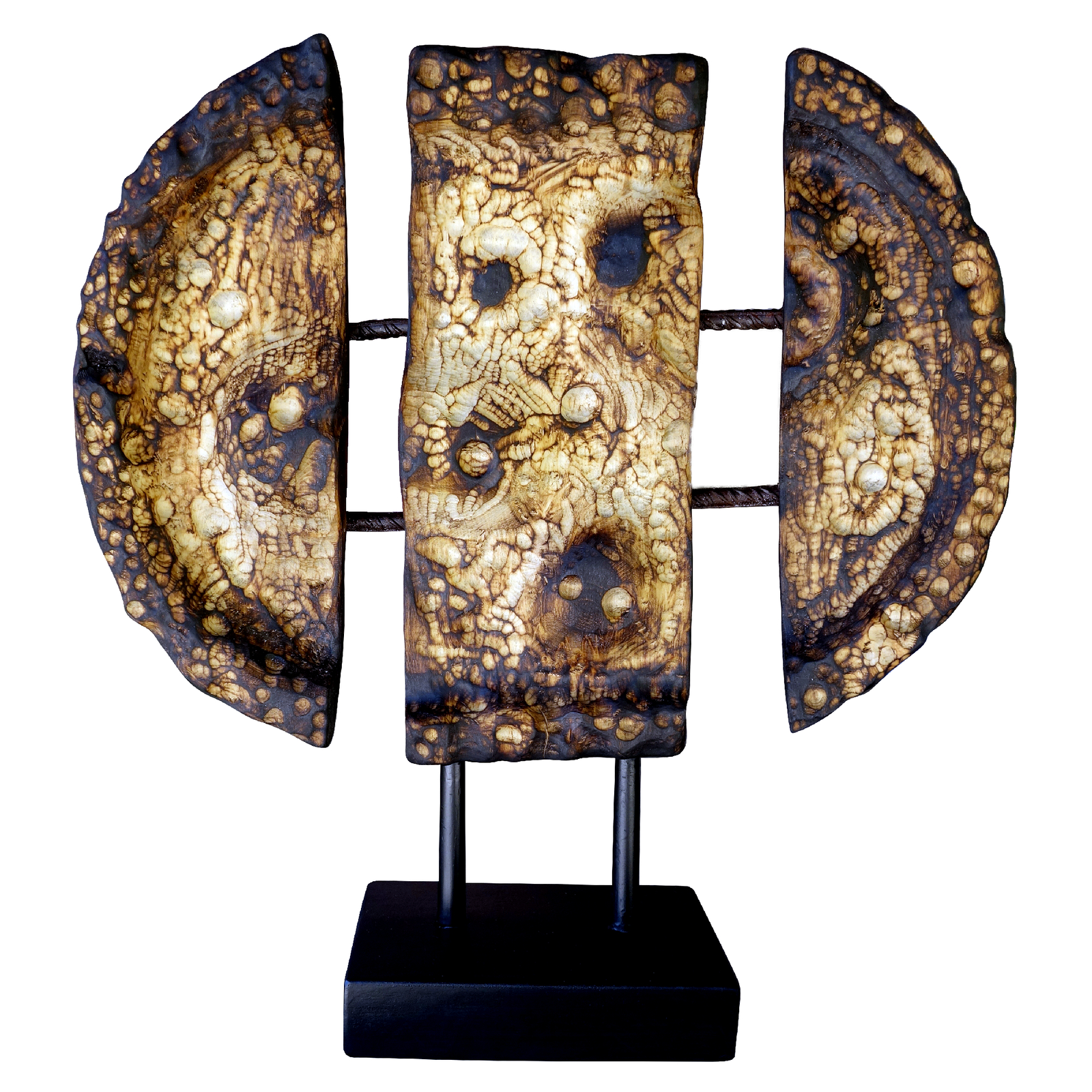 Skulptur Ugnspannkaka av Magnus Dacke