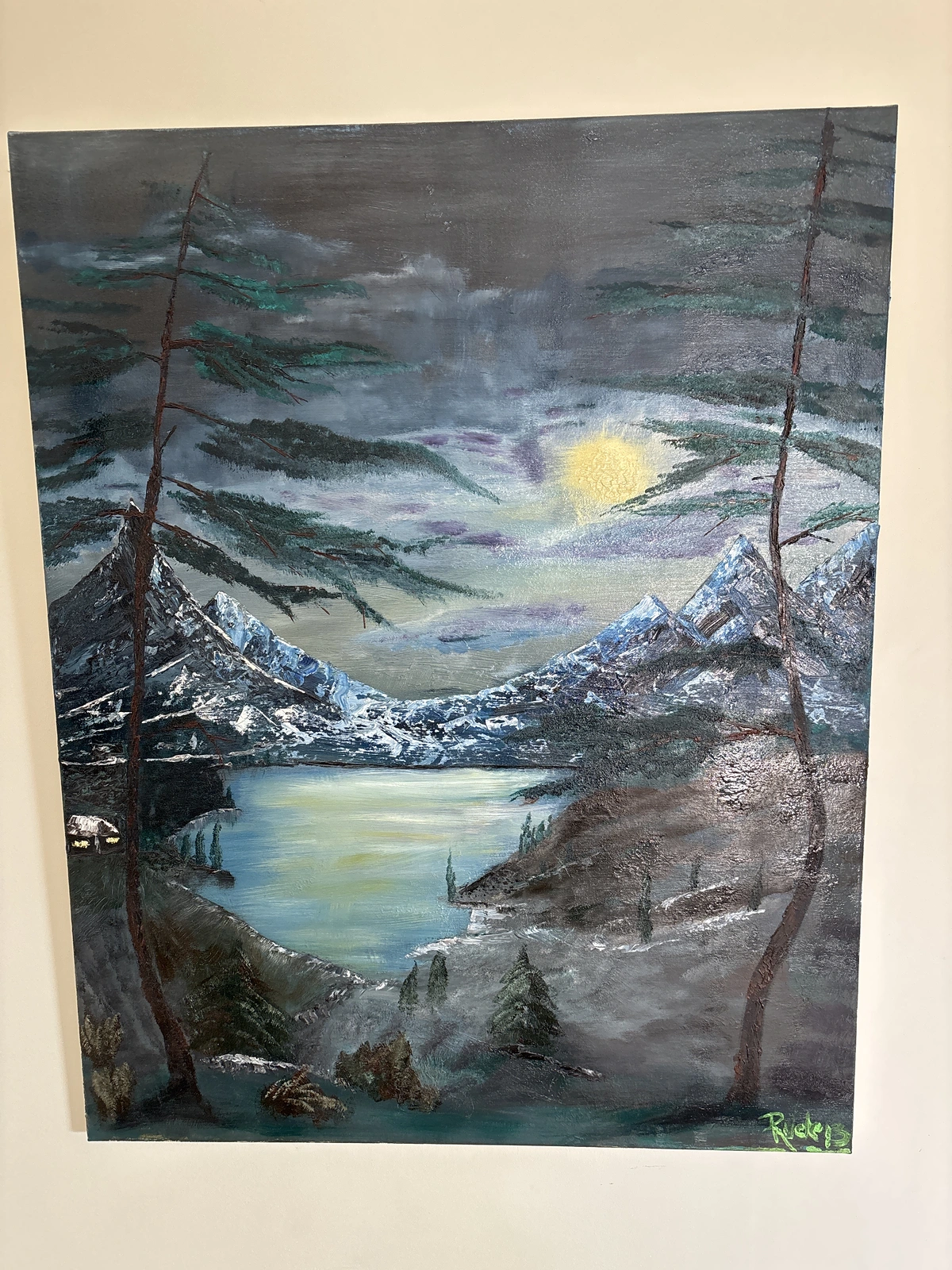 Oljemålning Sveket av Andrei Fodor