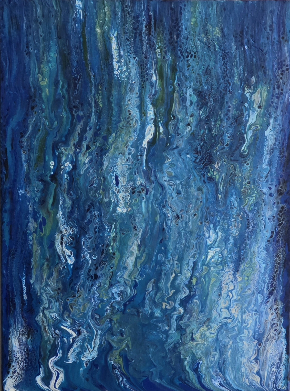Akrylmålning The Depth Within av Marita Westerberg