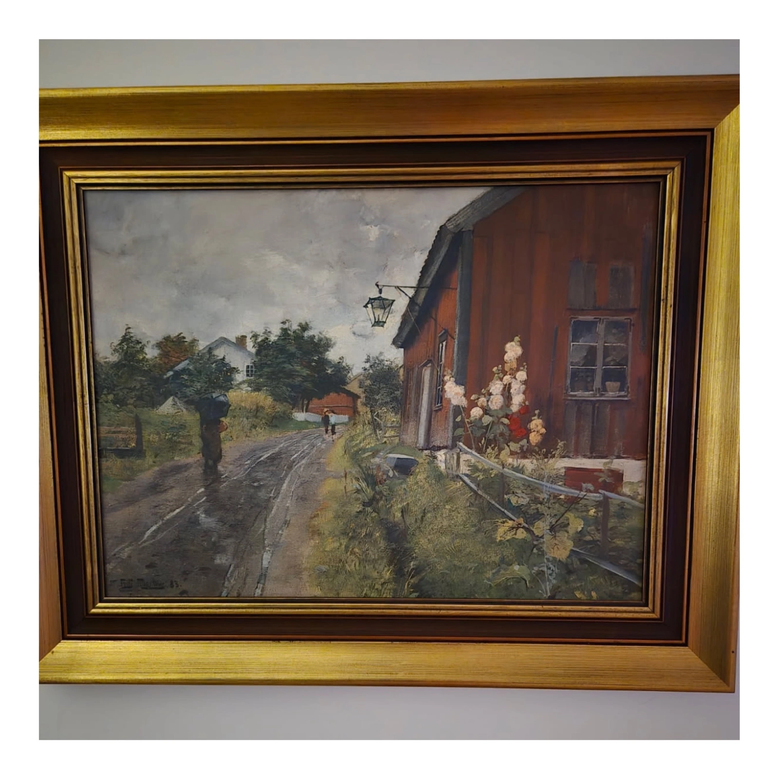 Oljemålning Oljemålning av Jenny Sjöström