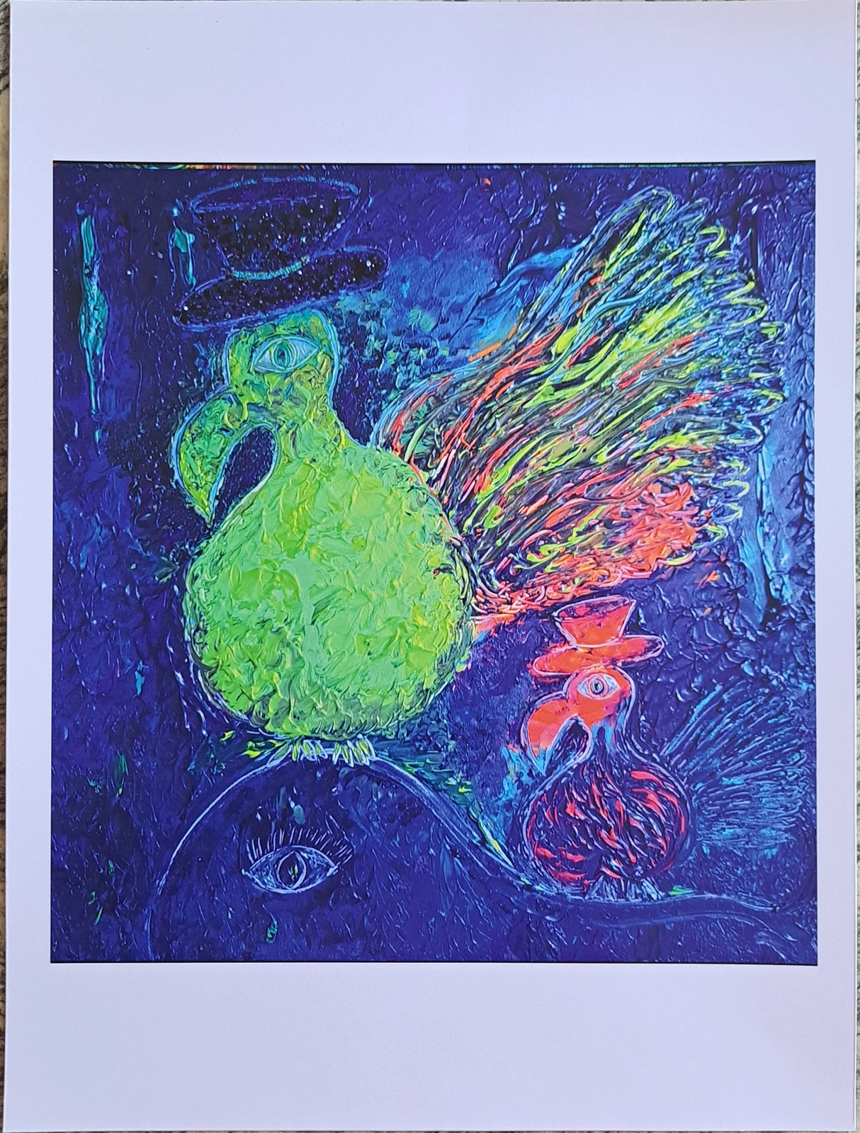 Akrylmålning ARTPRINT av Liselott Ringström