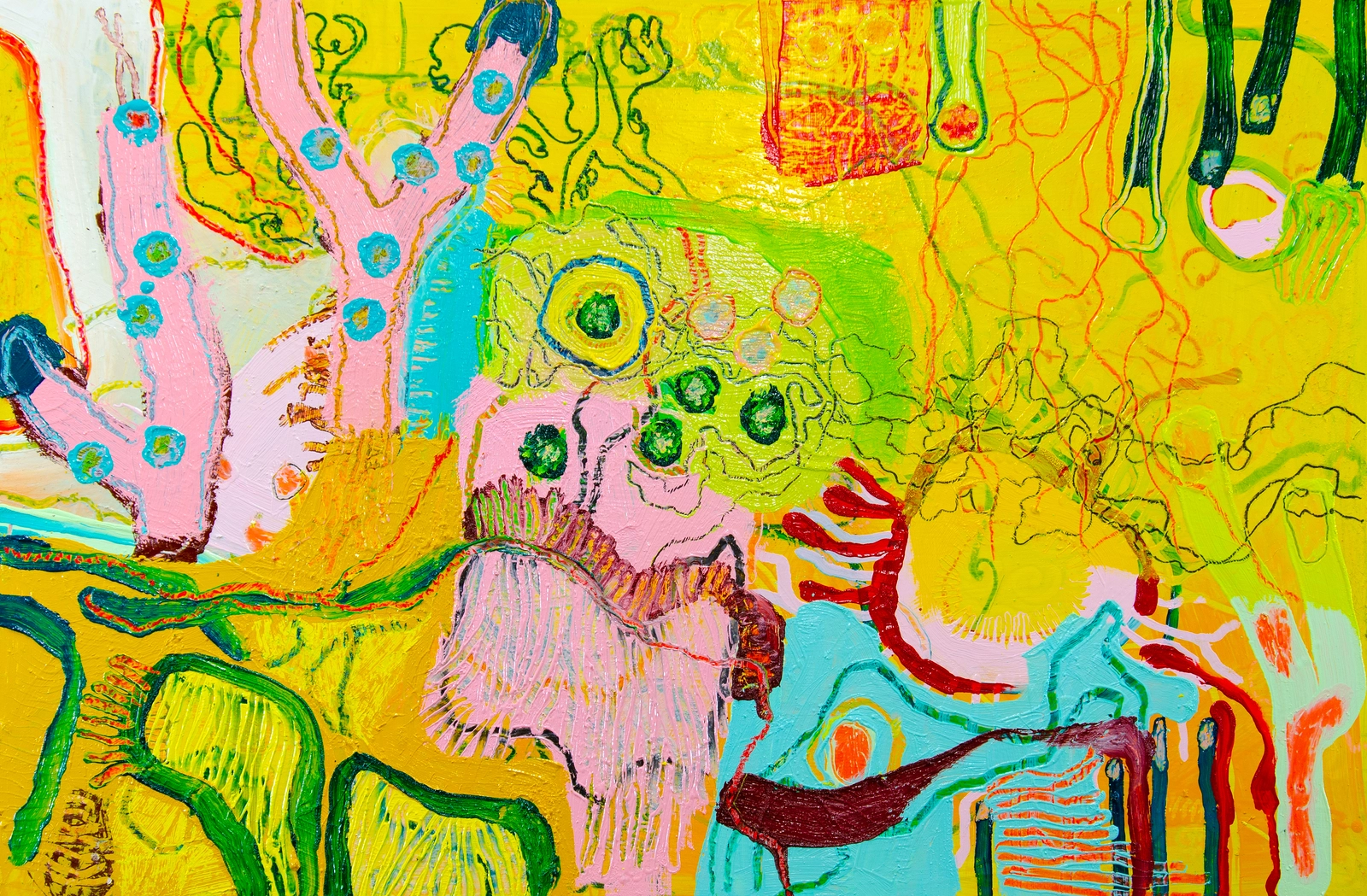 Oljemålning Color Mantra av Johan Haugen