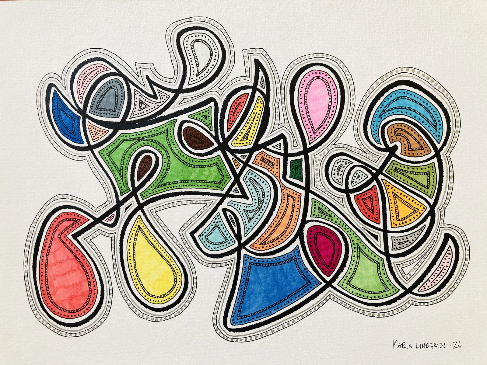 Mandala moment av Maria Lindgren