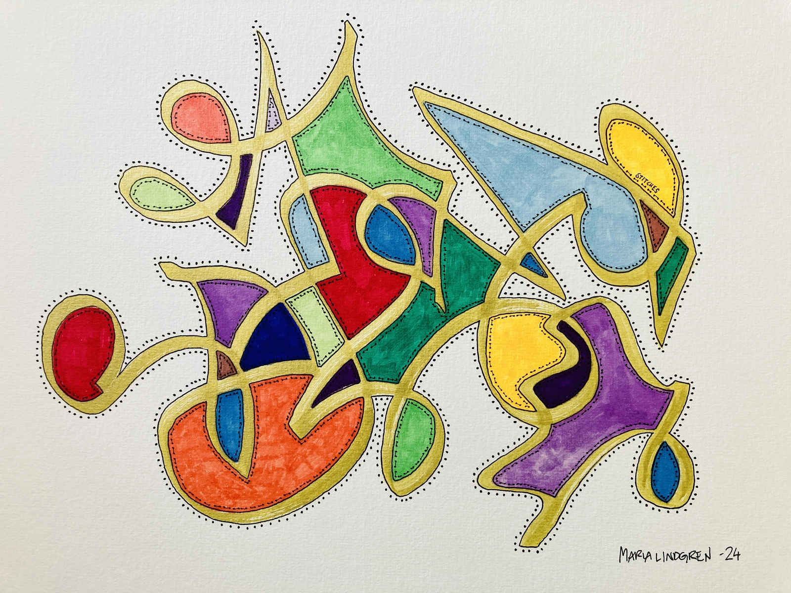 Stitches av Maria Lindgren