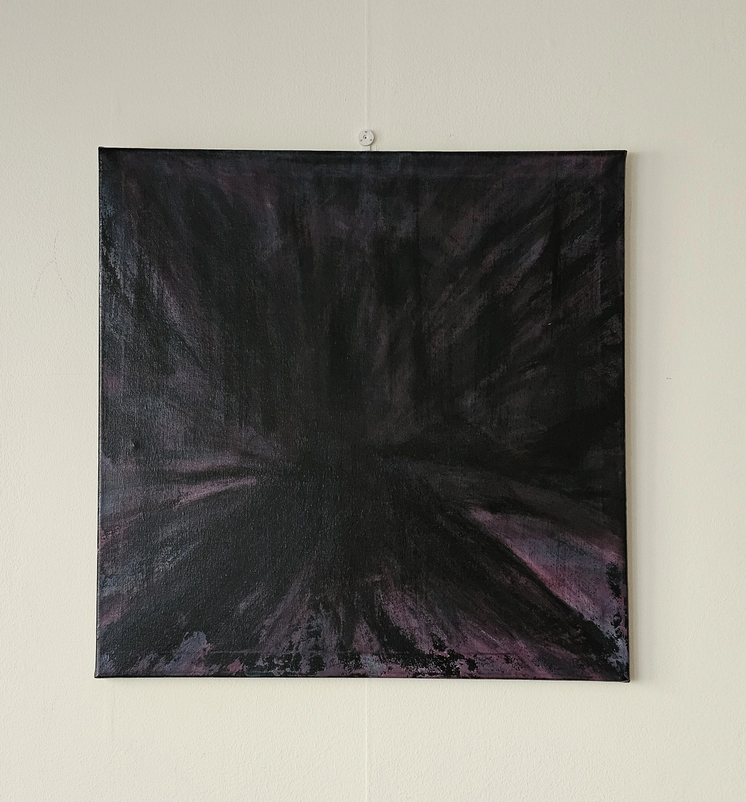 Akrylmålning Darkside av Johanna Hertzberg