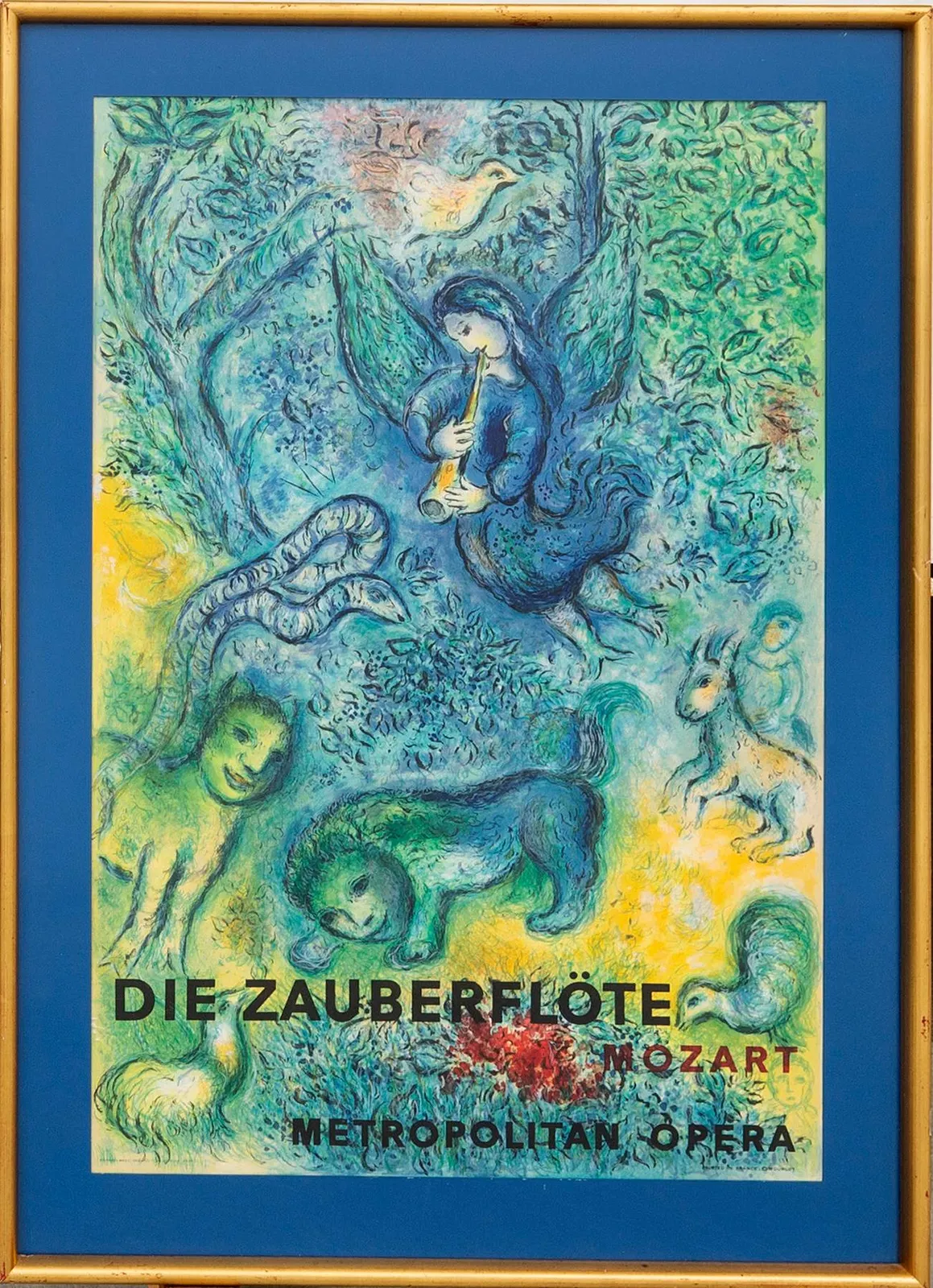 Marc Chagall "Die Zauberflöte", 1967. av Patric Johansson