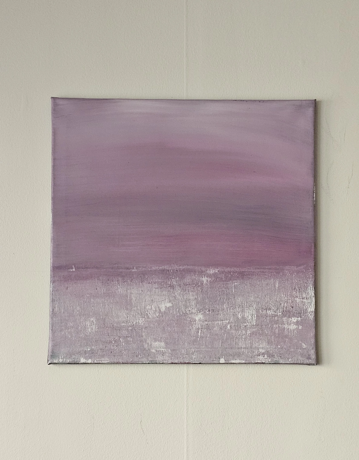 Akrylmålning Vanilla sky av Johanna Hertzberg