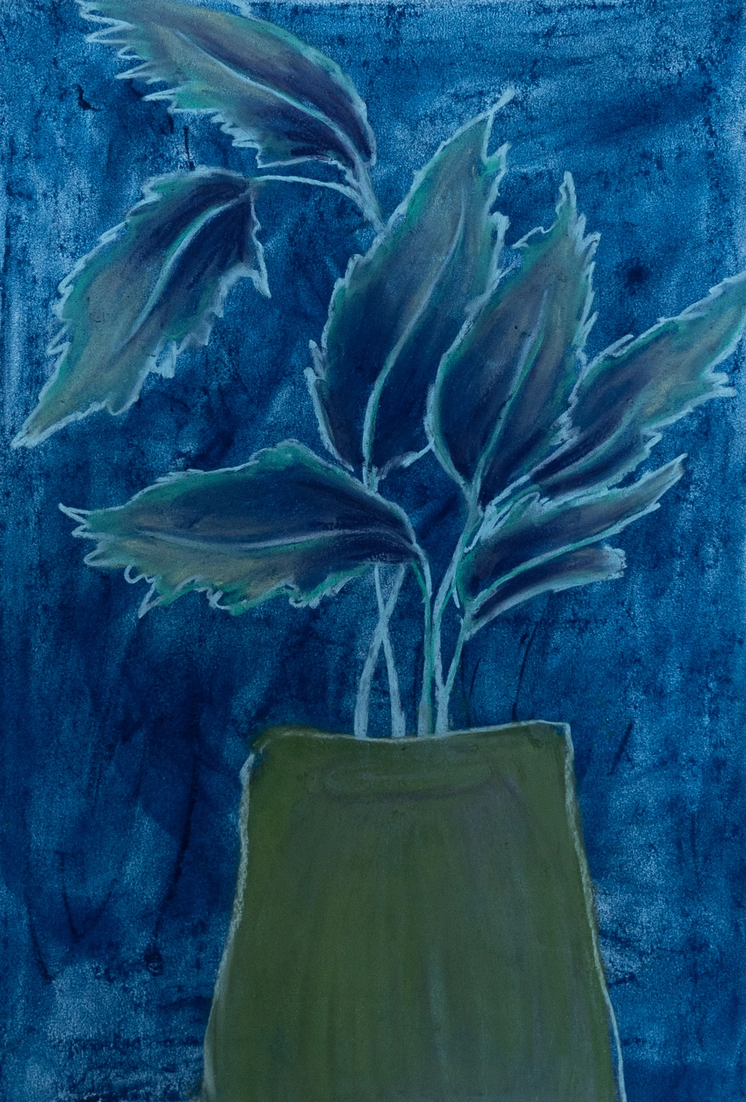 Blue Vigil av Monika Ardila