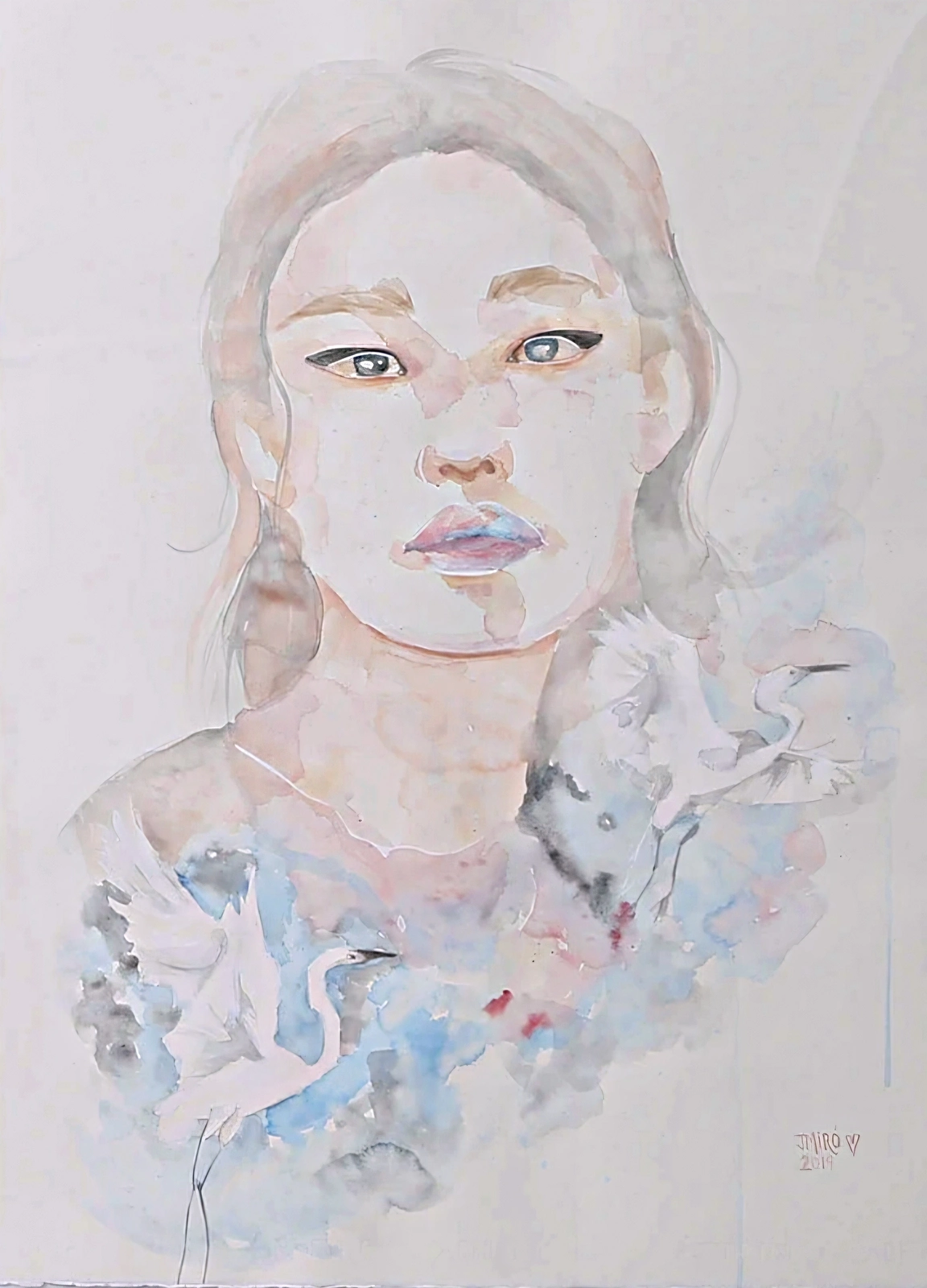 Akvarell Mindfulness av Judith Miró Rodriguez