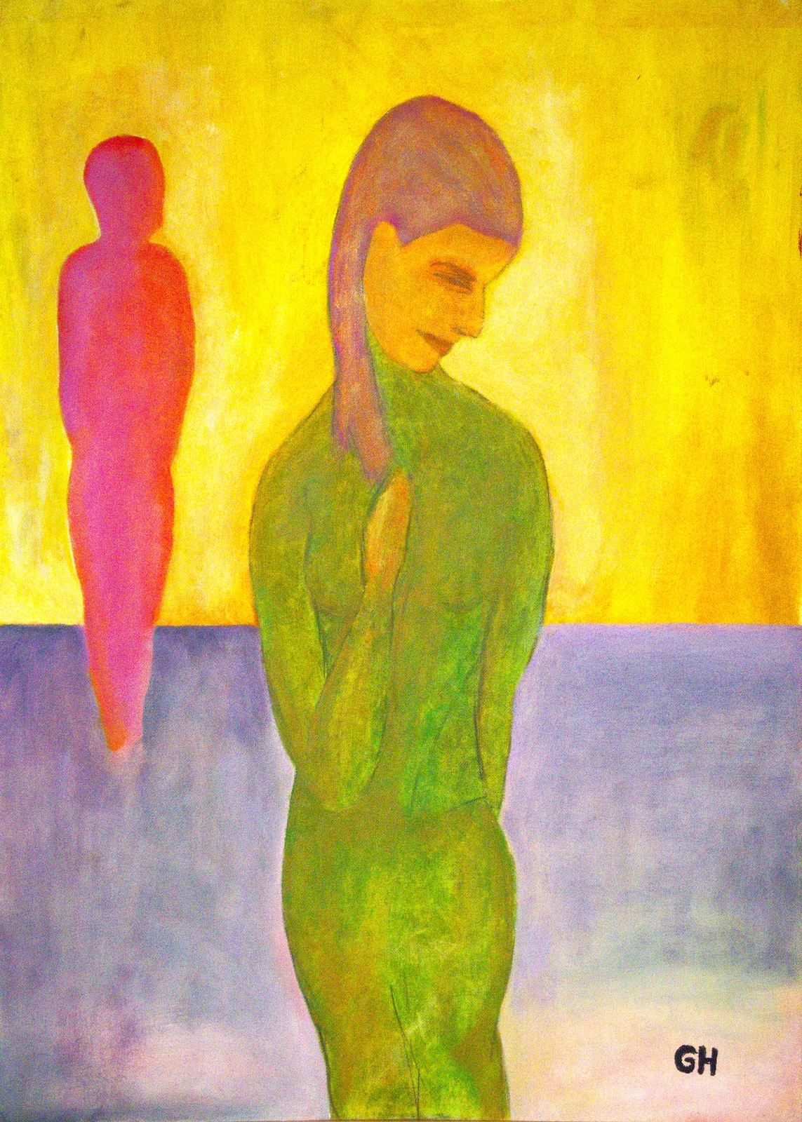 Oljemålning "The Sculptor"  -  Oil painting av Gerhard Hofman