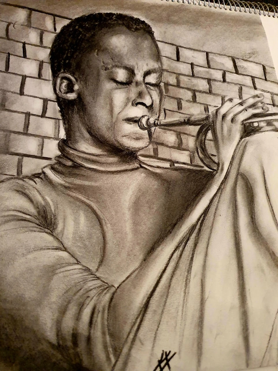 Miles Davis av Katerina Chatzidionysiou