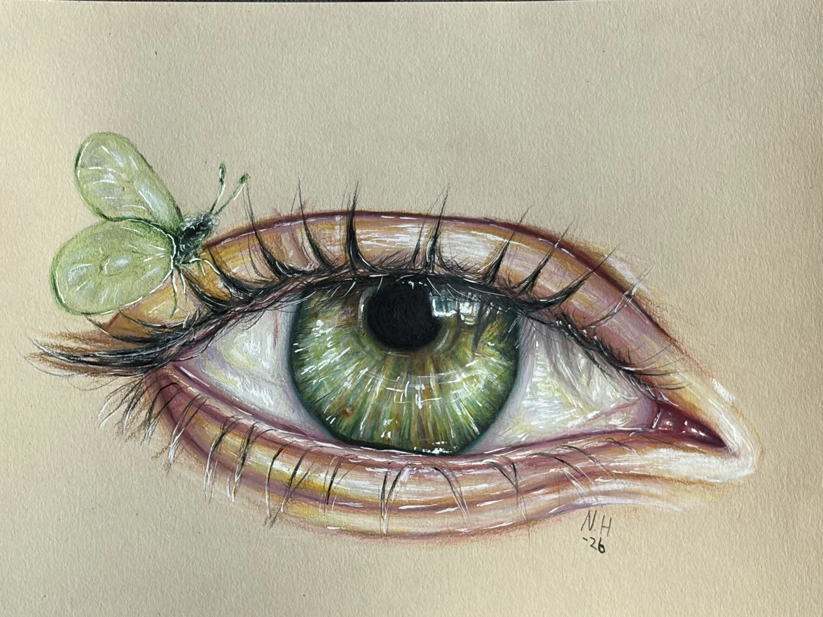 Butterfl(eye) 1 av Nora Hakso