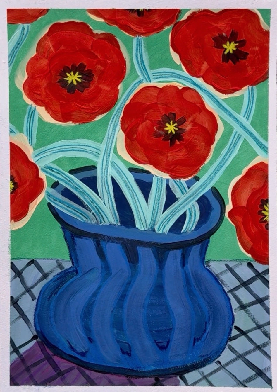 Poppies av Ewa Domagala