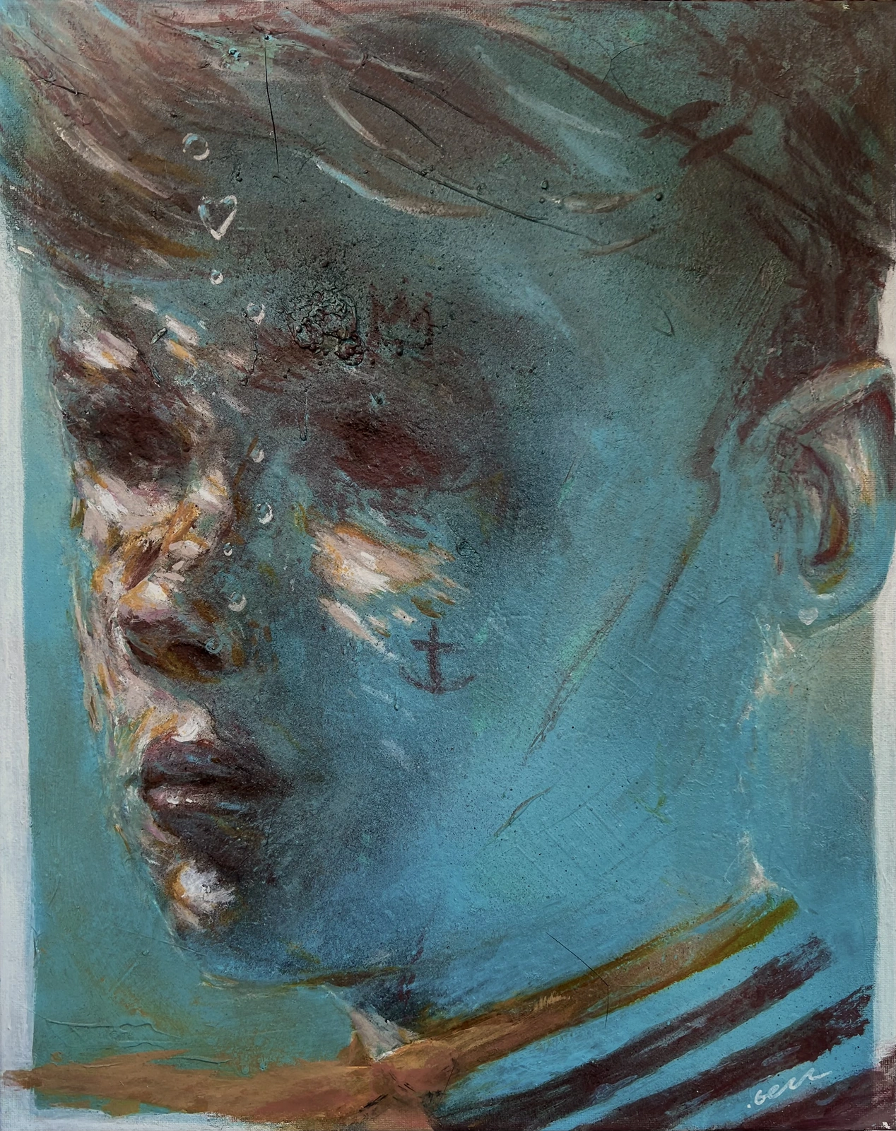 The Quiet Blue av Andreas "BEZZ" Weidman