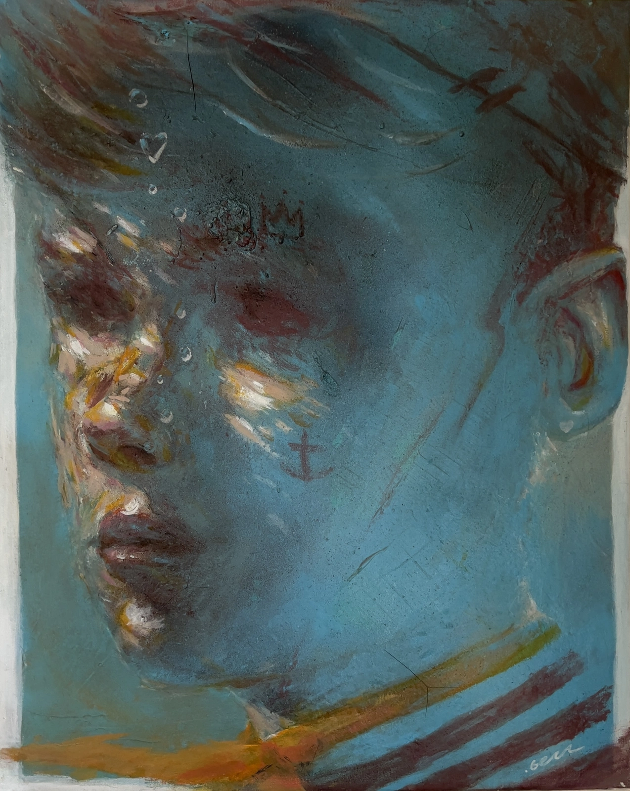 The Quiet Blue av Andreas "BEZZ" Weidman