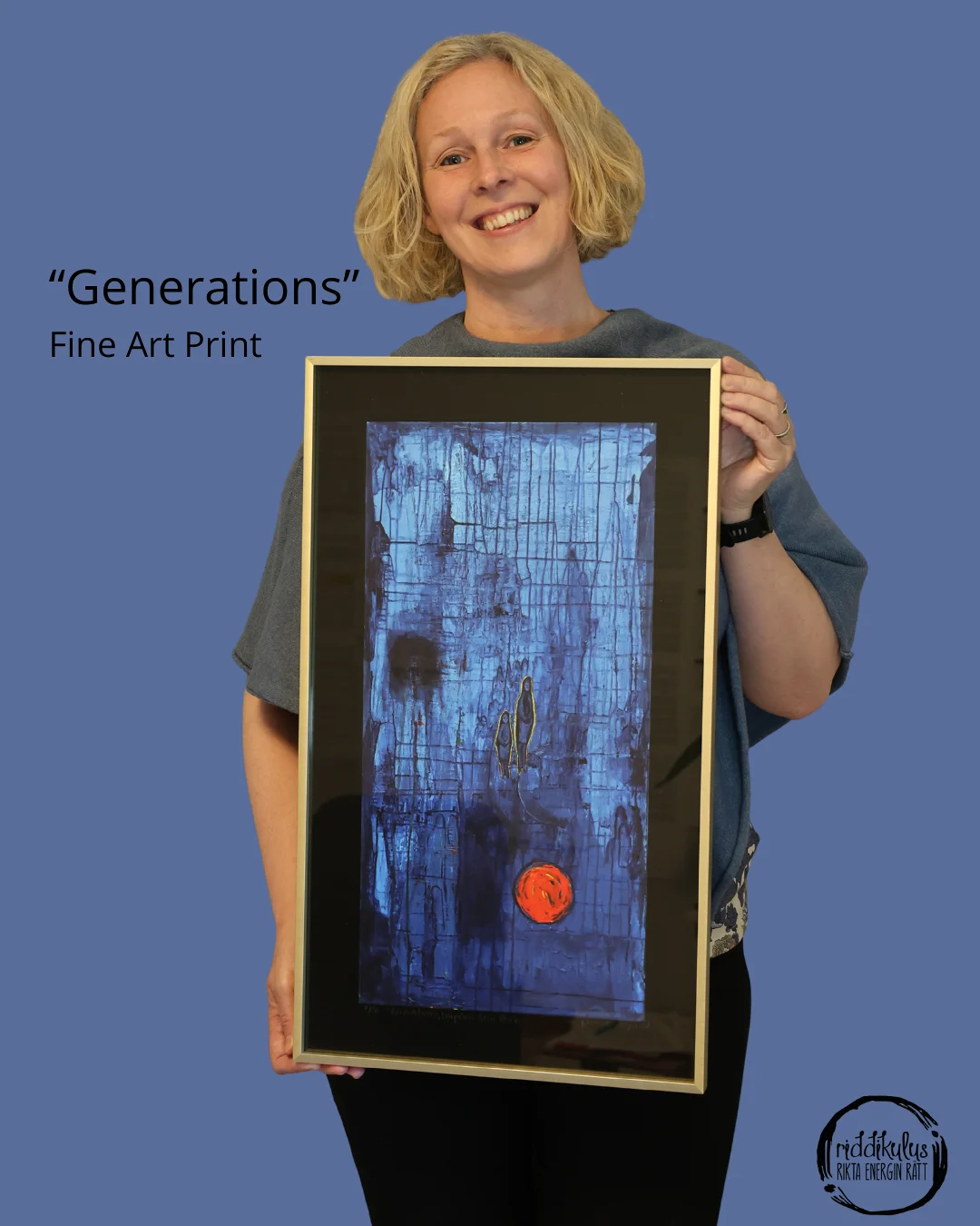 Akrylmålning Generations, Empower Your Power av Emma Rosqvist