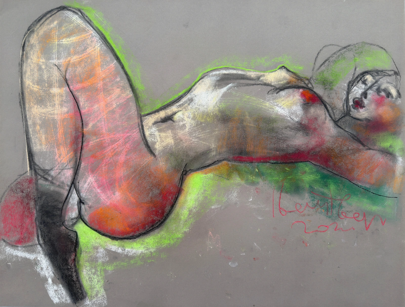 Pastel Nudes XXVIII av Ivan Tverdun