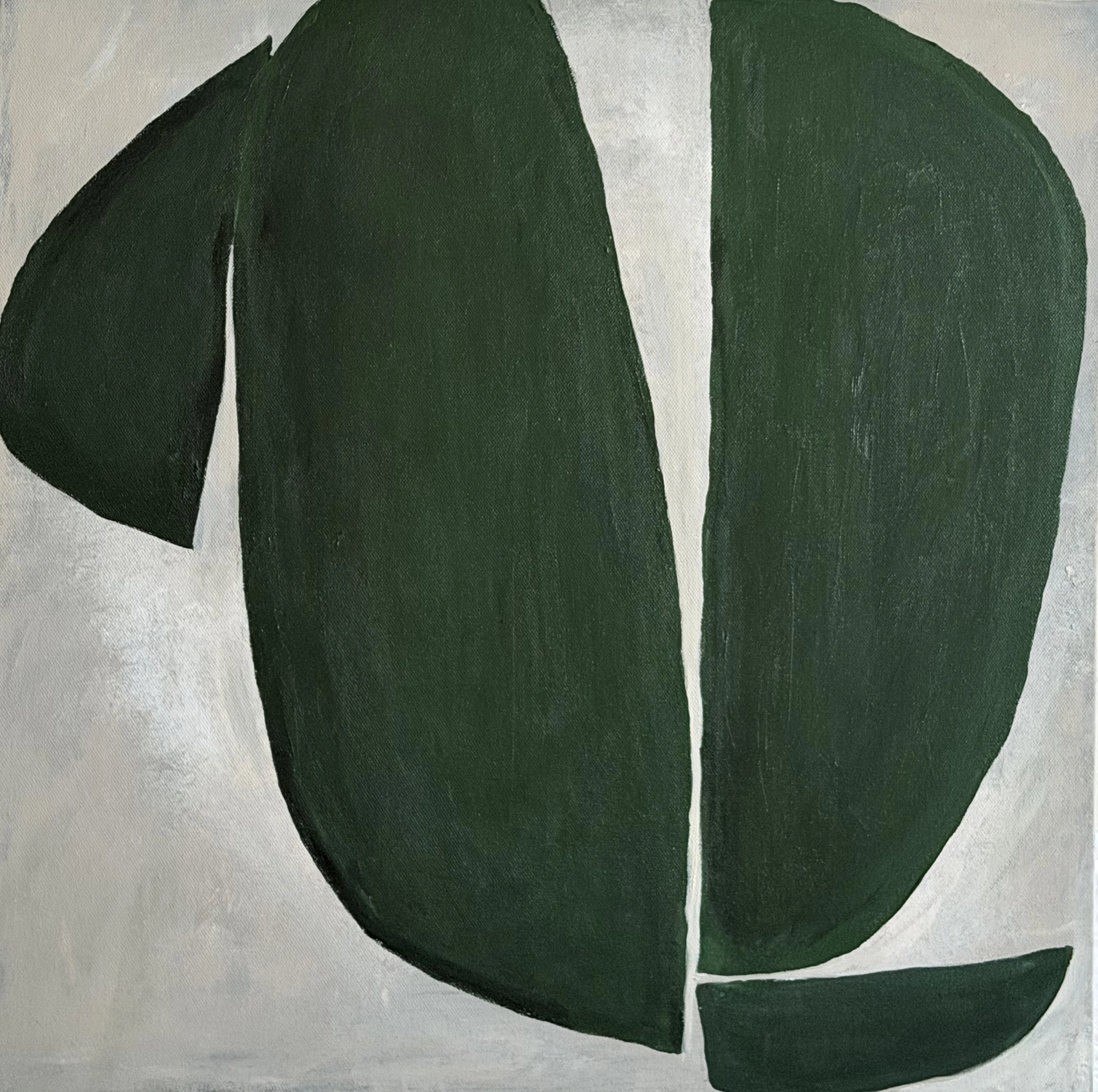 Akrylmålning Softshape av Elina Andersson