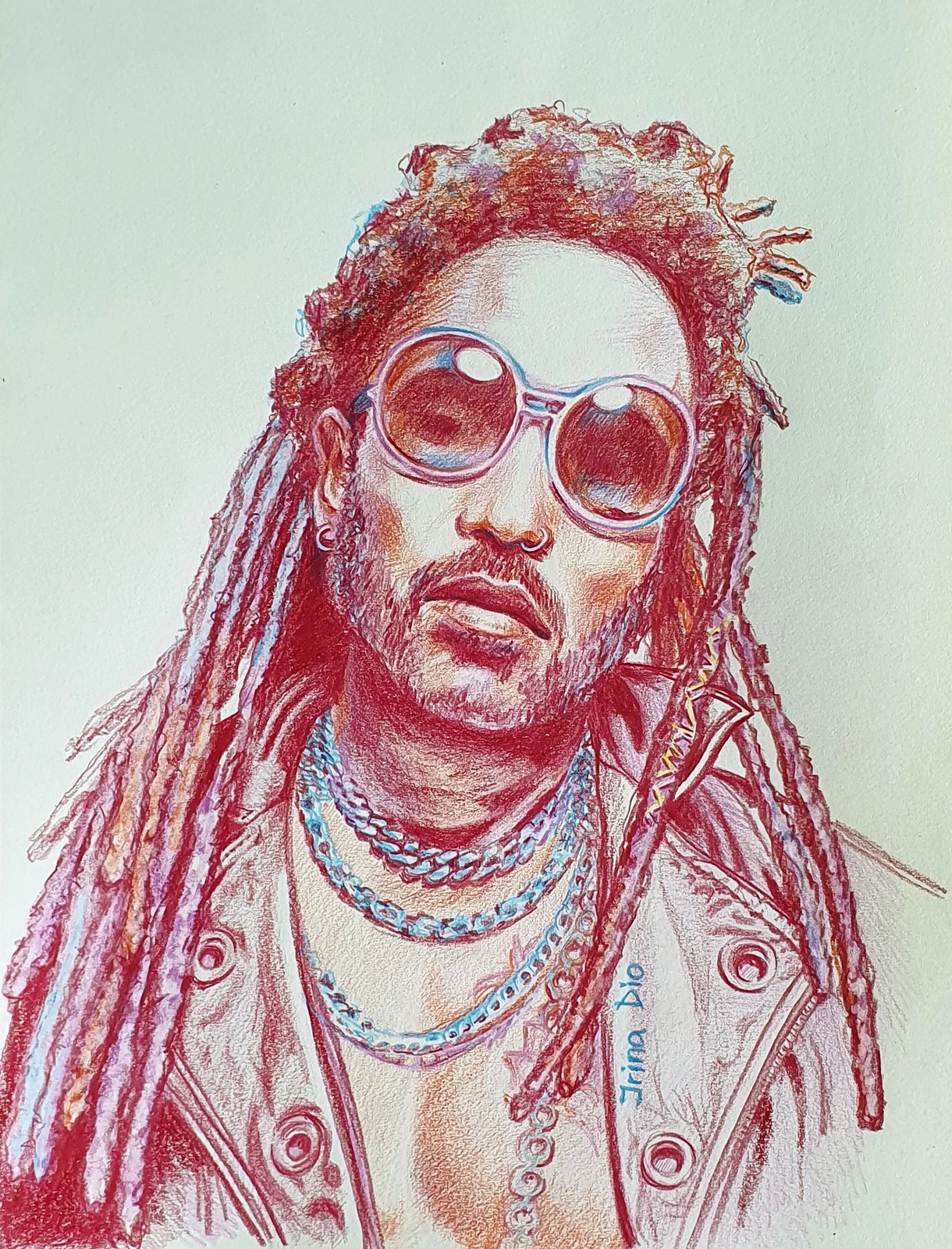 Lenny Kravitz av Iryna Denysenko