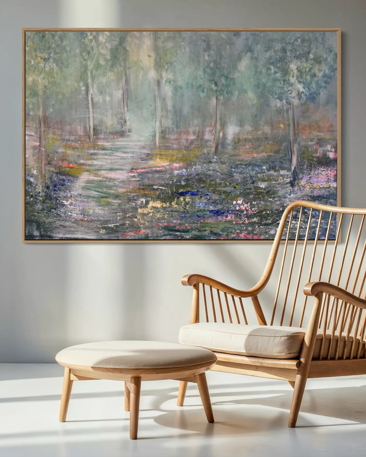 Akrylmålning Summertime av Pernilla Pettersson