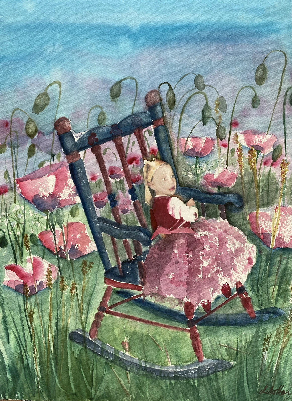Vallmoflickan av Margareta Mattsson