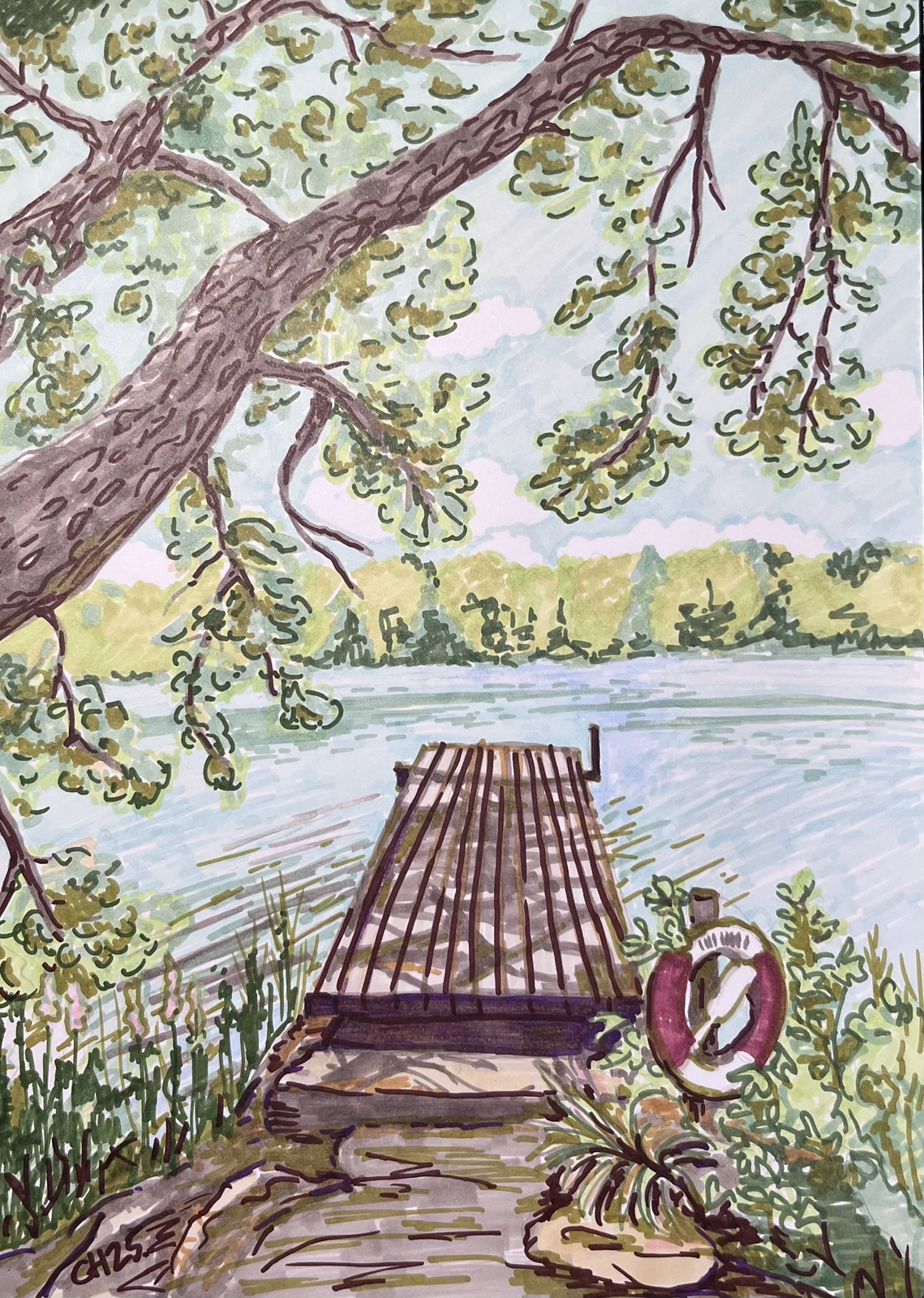 Sommarbryggan av Charlotte Hansson