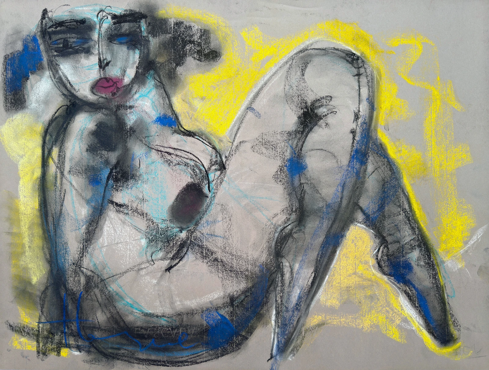 Pastel Nudes XXIV av Ivan Tverdun