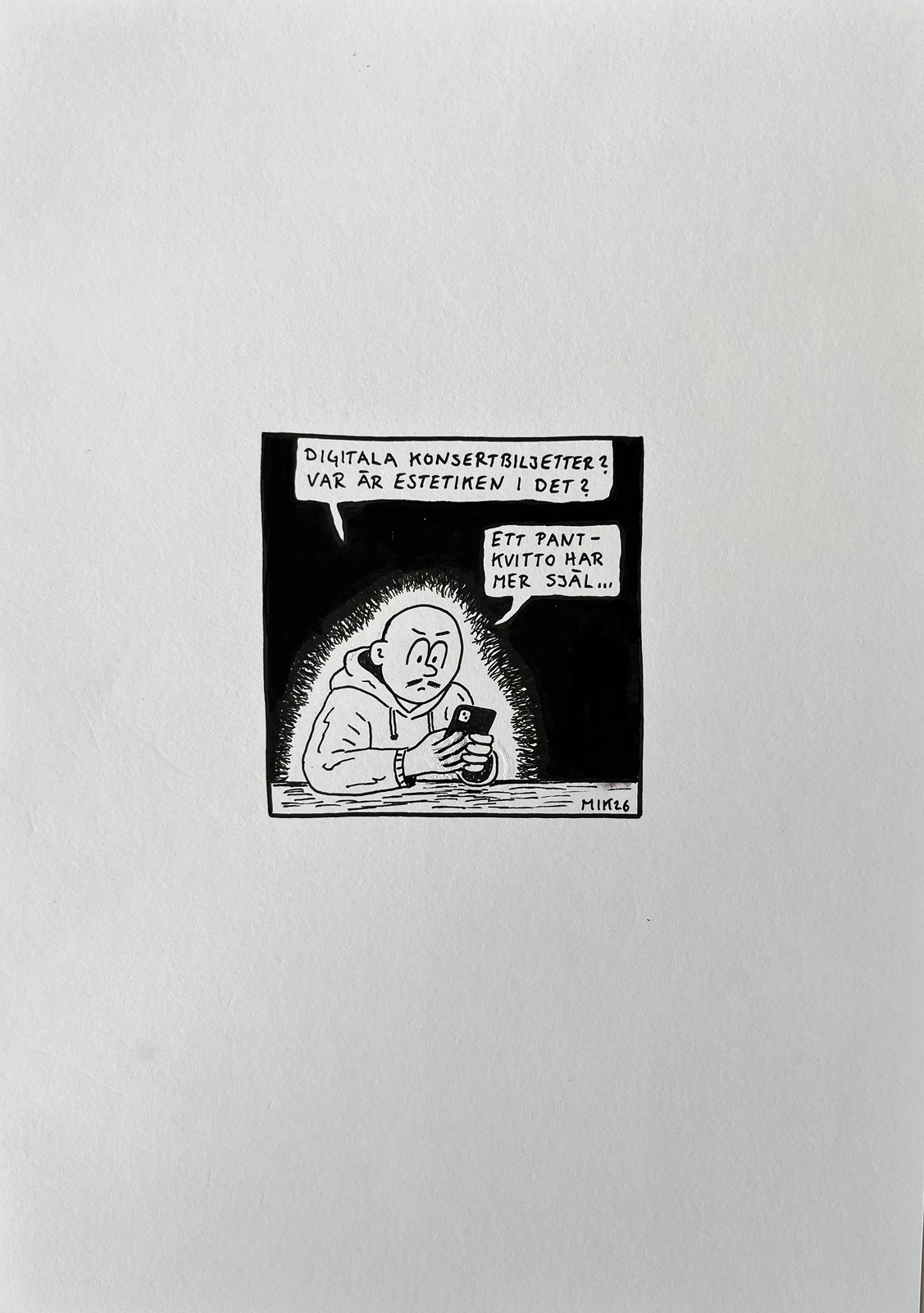Konsertbiljetter av Mik