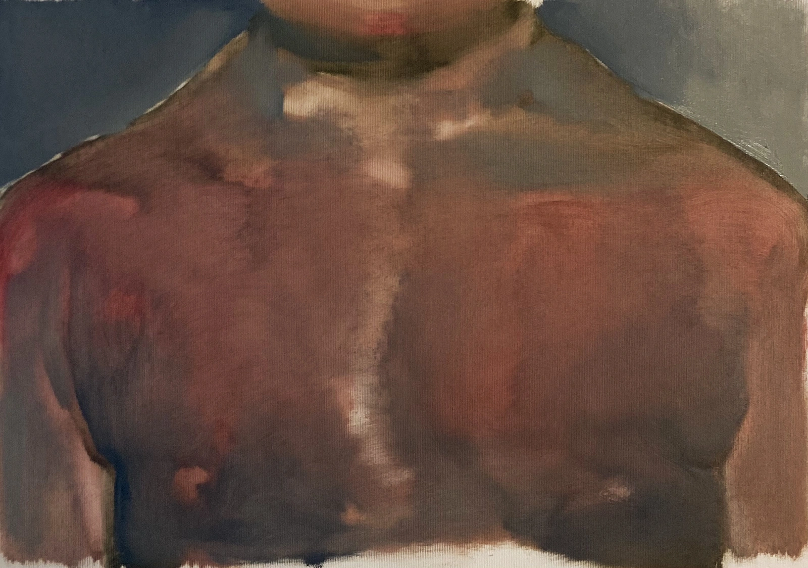 Oljemålning Torso II av Martin Lernestål