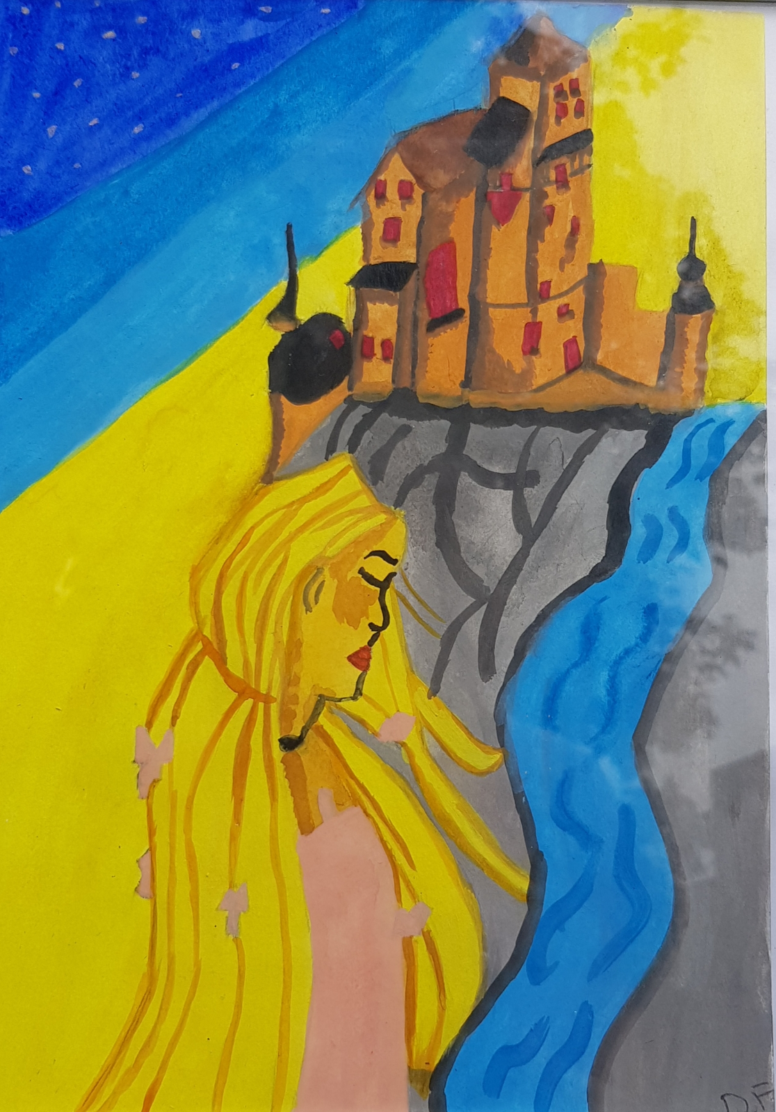 The Castle Away av Veronica Domachowska