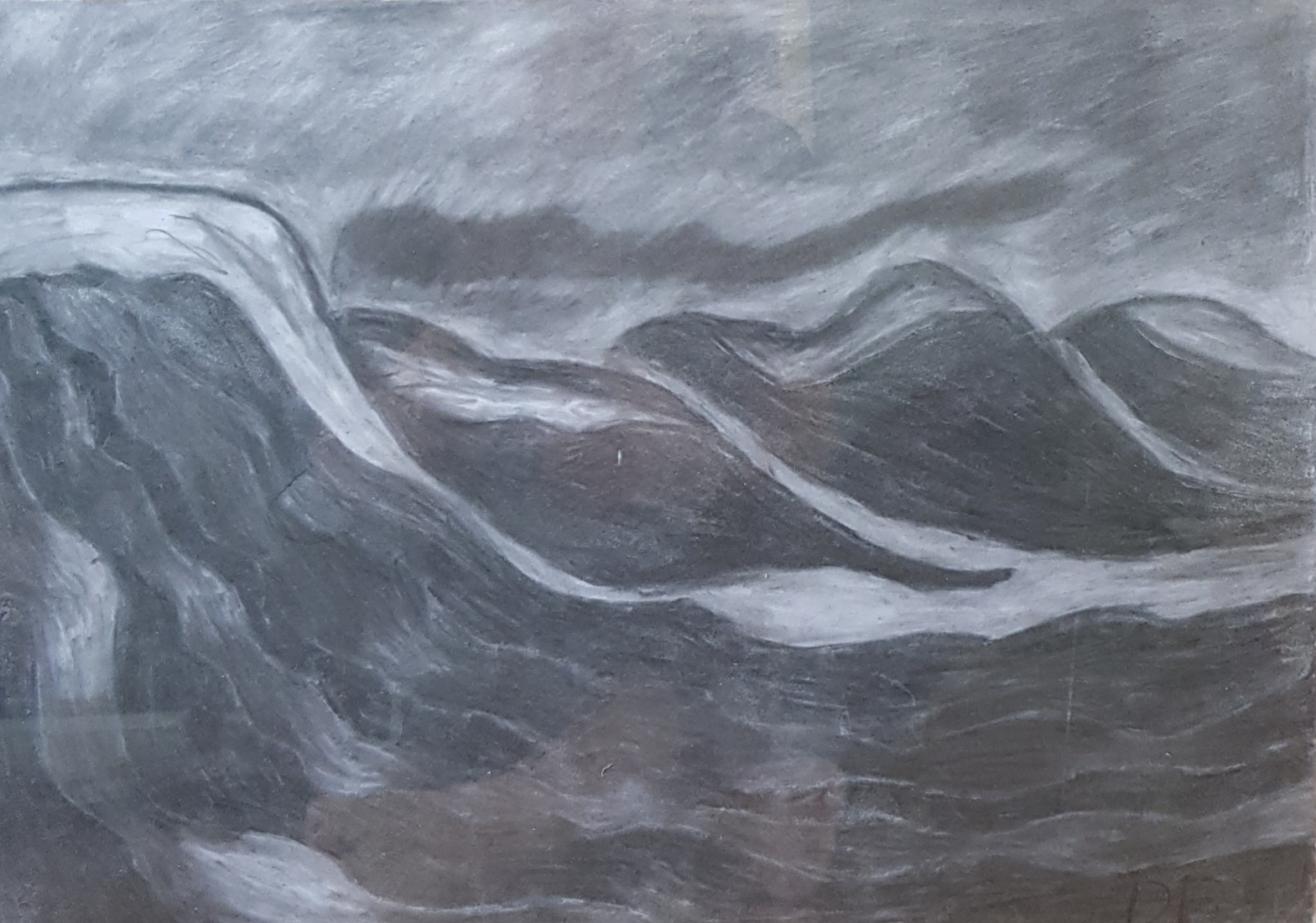 The Black Mountain av Veronica Domachowska