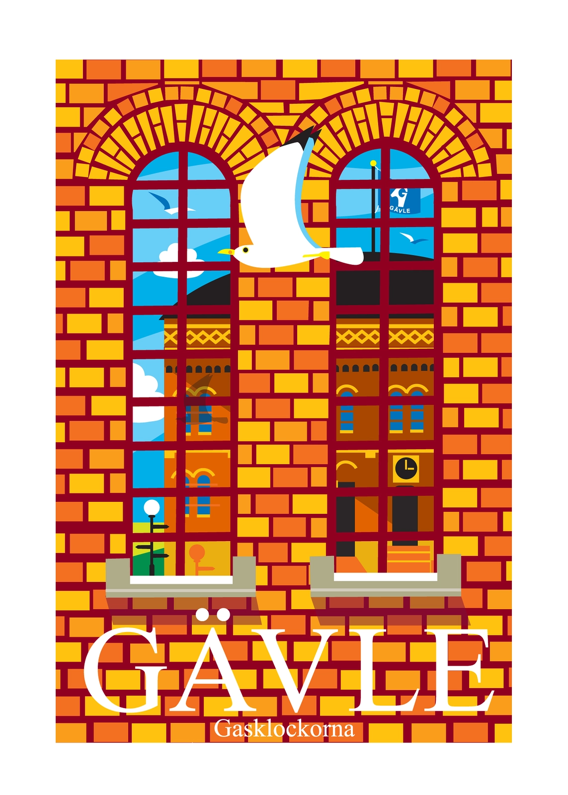 Gefle iconographica av Ola Carlberg