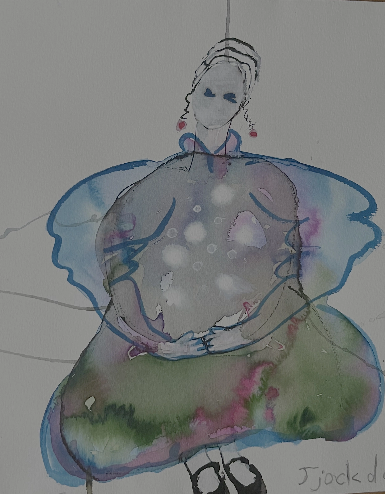 Fat lady av Ulla Eva