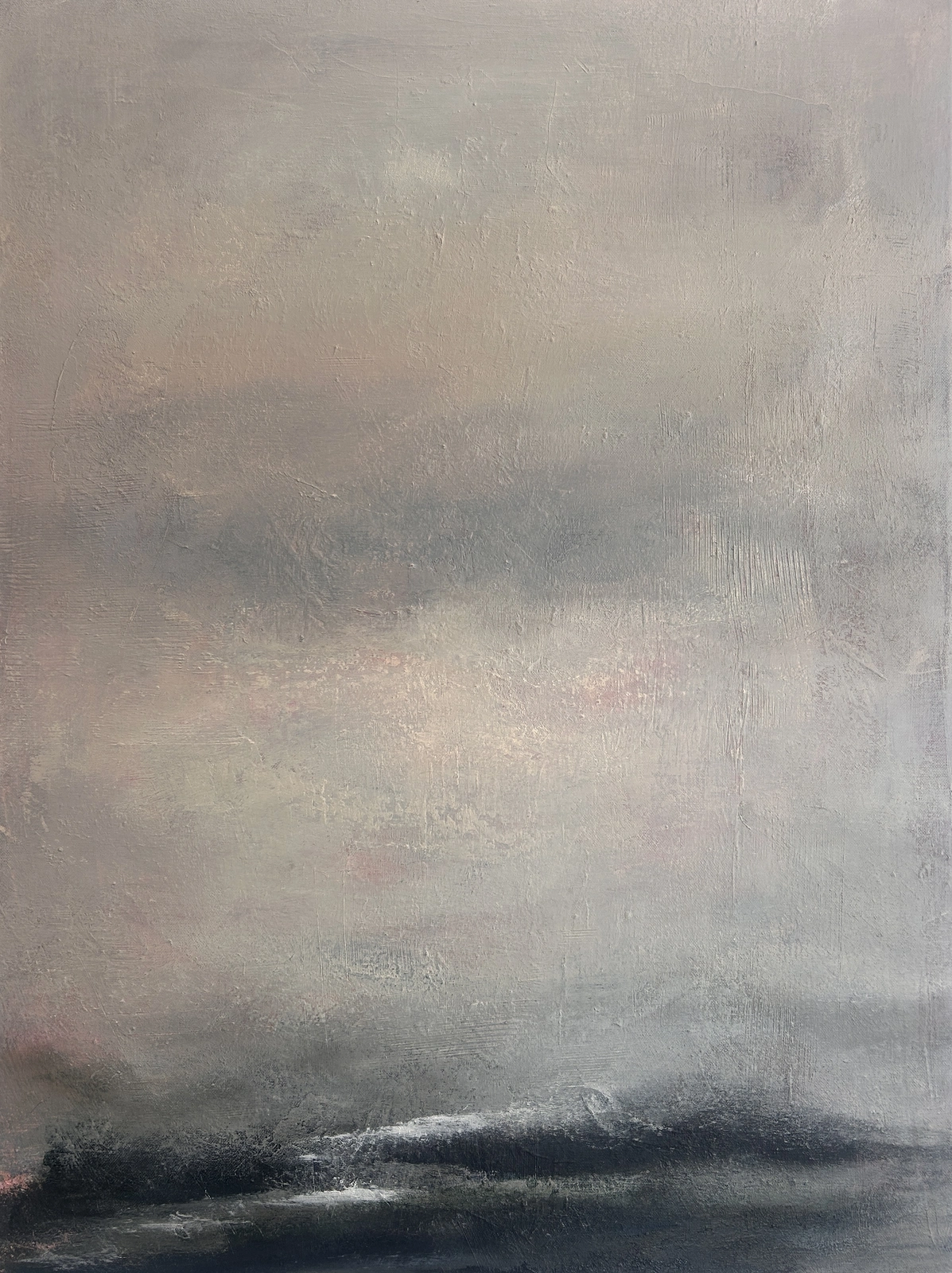 Akrylmålning Jordnära av Ulrica Halling Olsson_art Stockholm