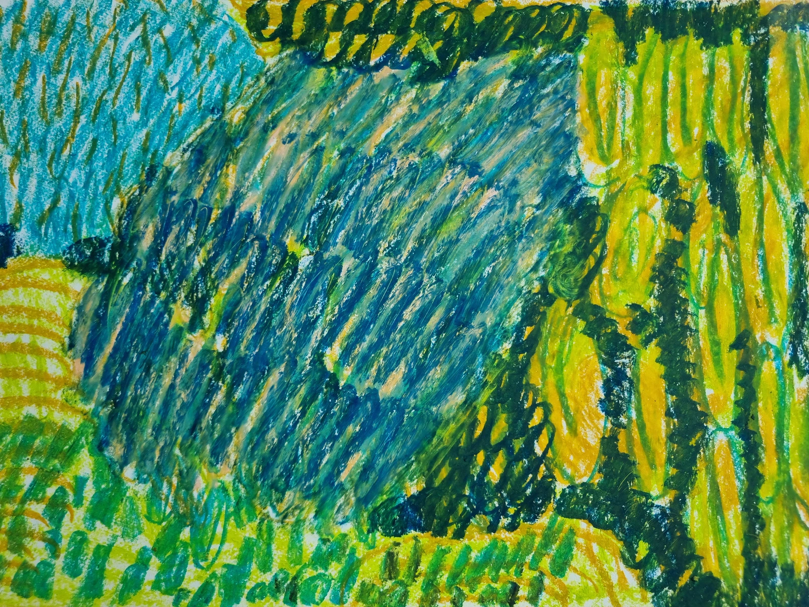 Matin bleu av Johan Svensson