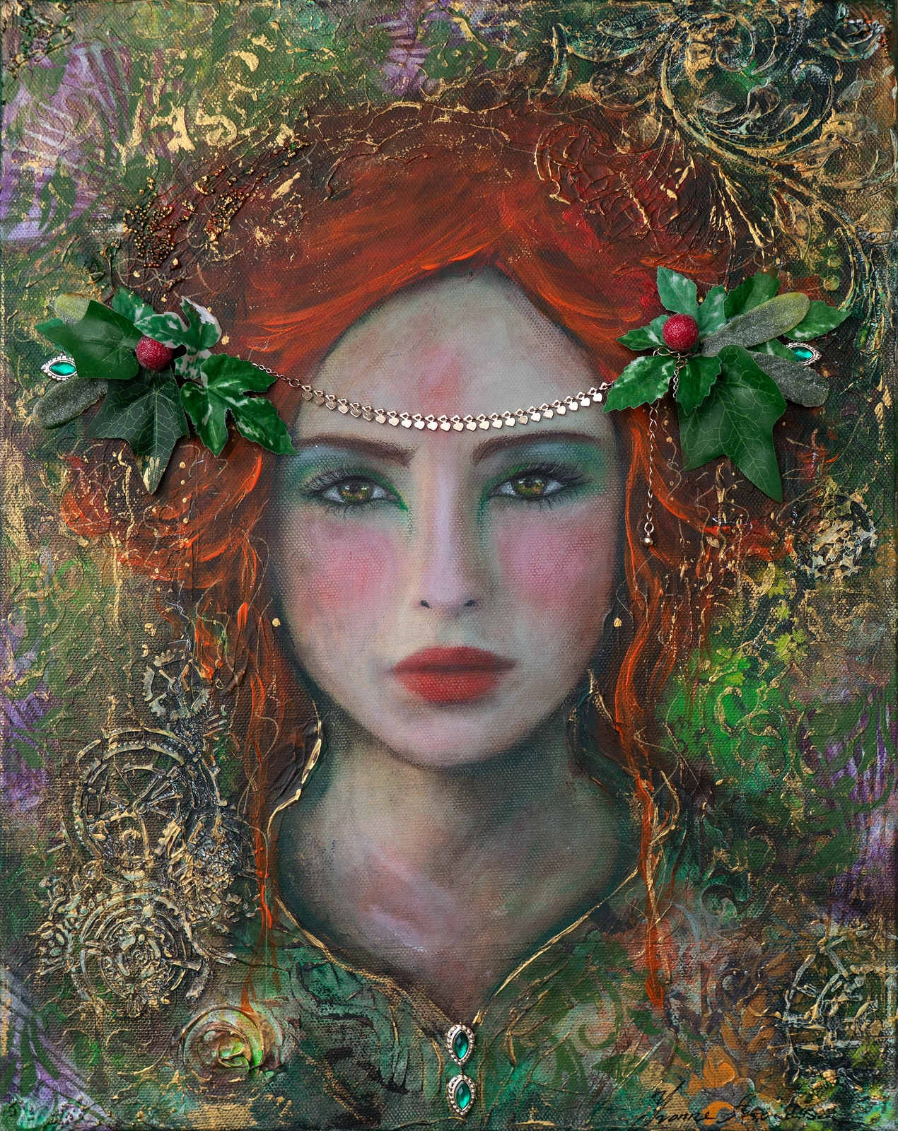 Lady of the Ivy Crown av Yvonne Arvidsson