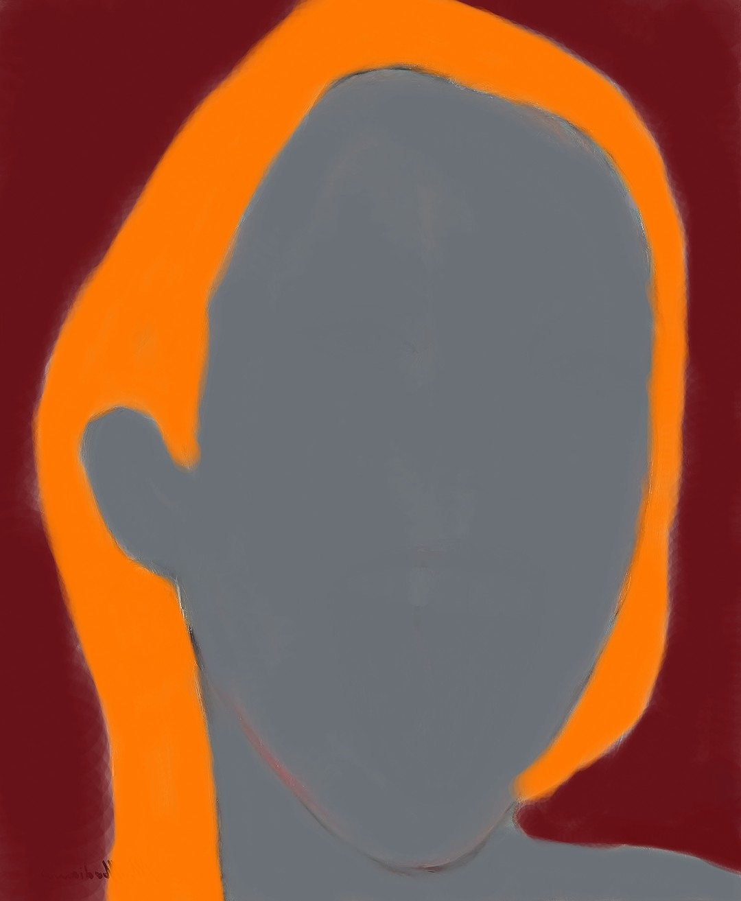 ORANGE HAIR av Karsten Møller