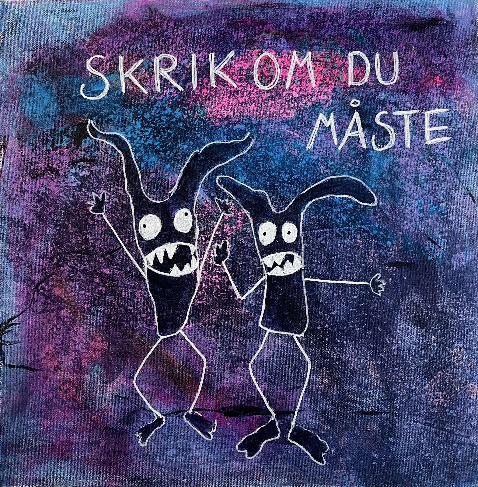 Akrylmålning Utlopp av Lena Lindstrand
