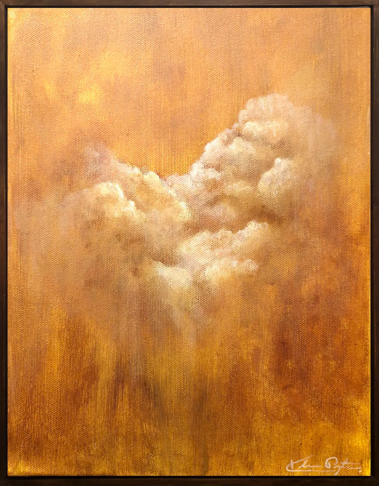 Akrylmålning Small cloud III av Klara Prytz