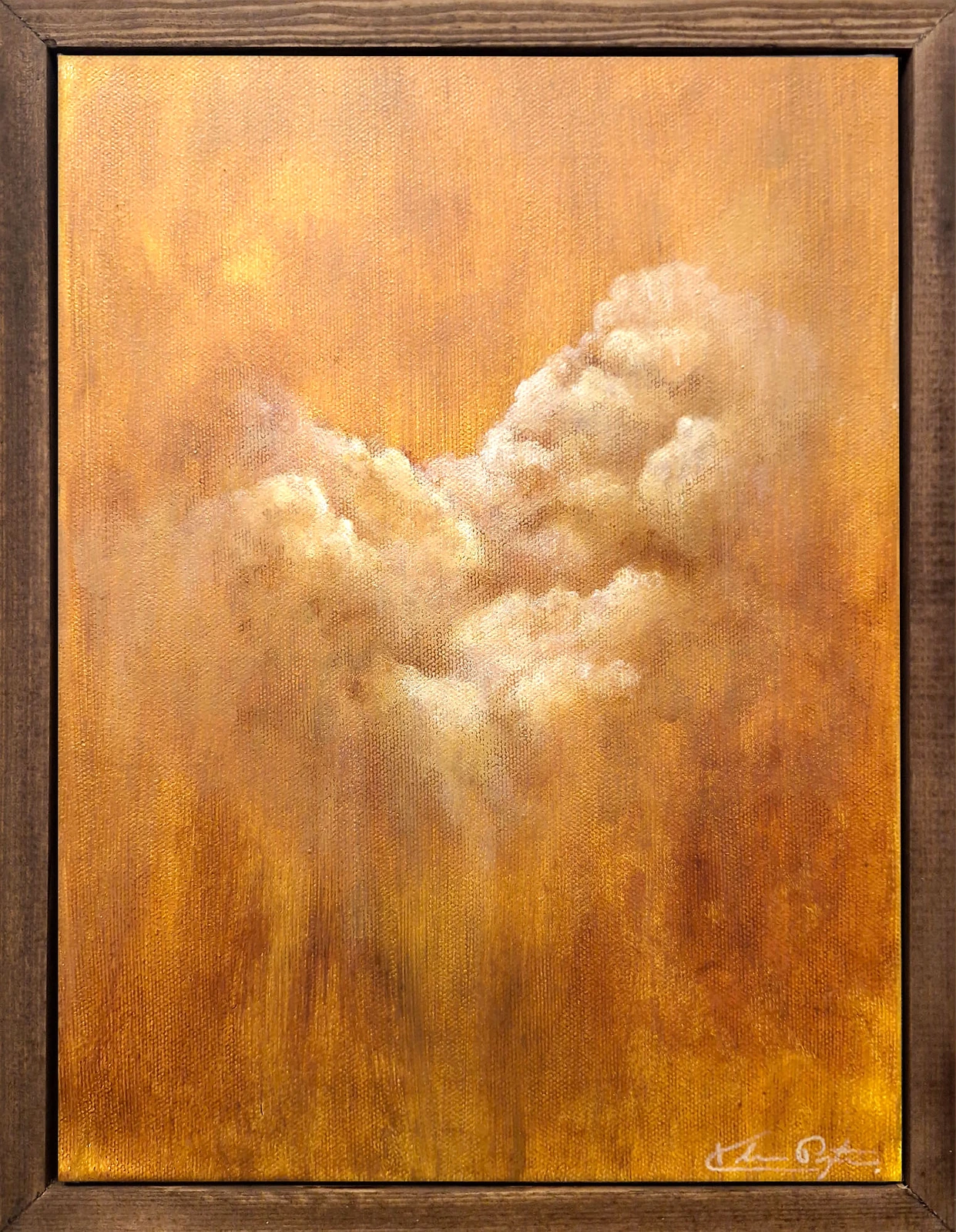 Akrylmålning Small cloud III av Klara Prytz