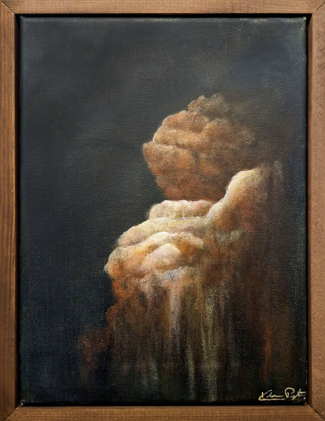 Akrylmålning Small cloud VI av Klara Prytz