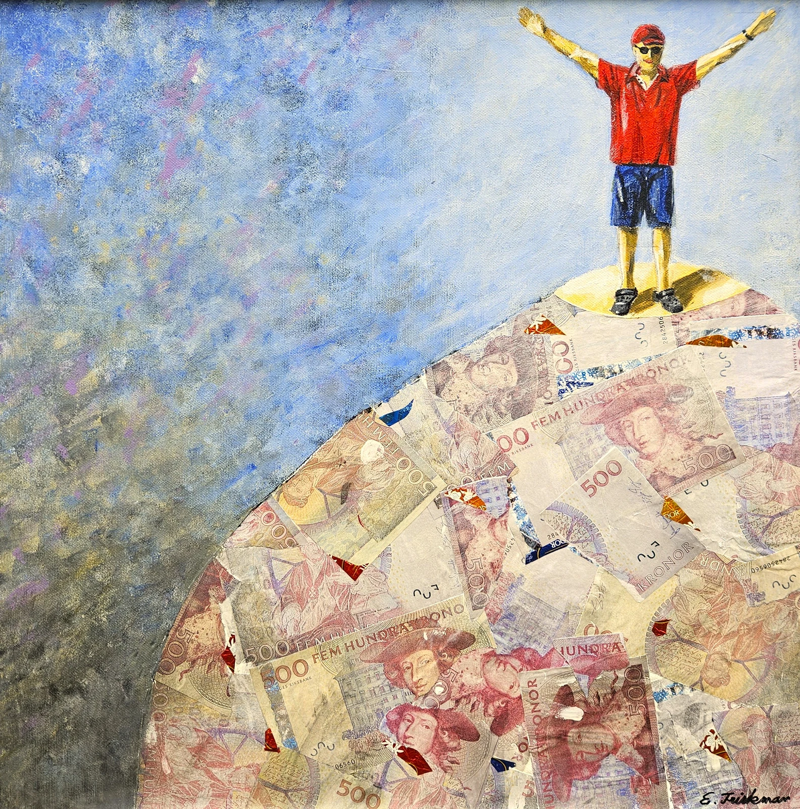 På toppen av Eva Friskman