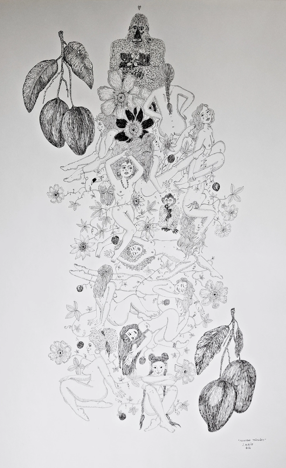 Fruktbar trädgård av Judith Miró Rodriguez